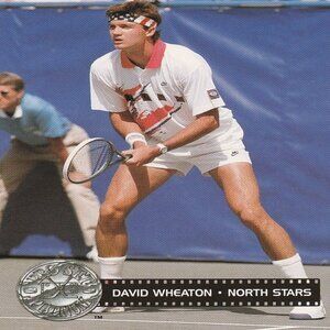 David Wheaton - Celebrity Captain Minnesota North Stars - 1992 Pro Set Card 294